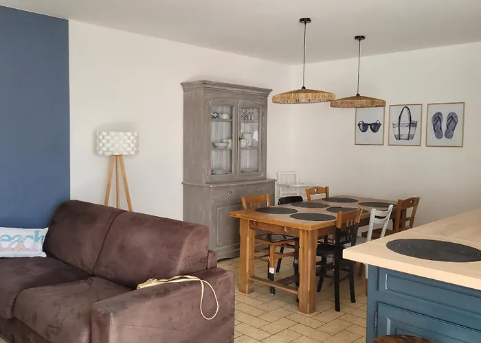 Grain De Sable 600m Des Plages, Et Commerces,draps,velos, Wifi , Parking Saint-Hilaire-de-Riez